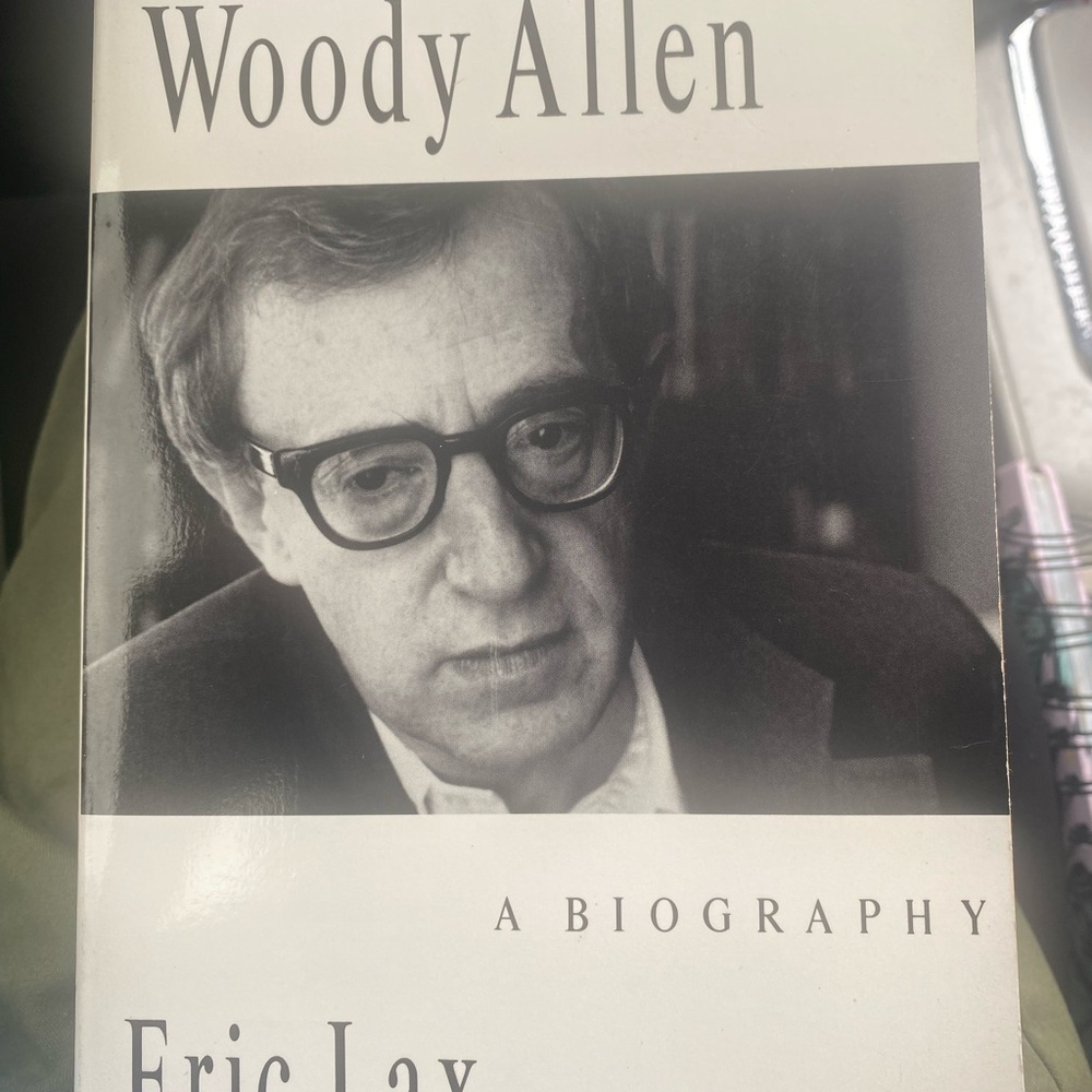 Woody Allen: A Biography by Eric Lax - Black & White Cover